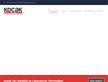 Tablet Screenshot of kocaktip.com.tr